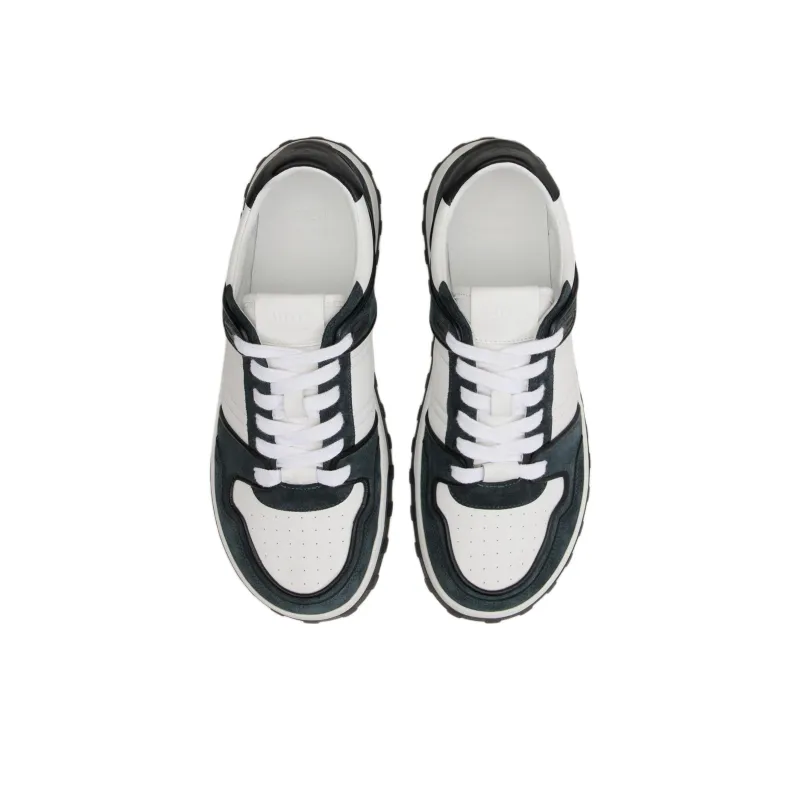 AMIPARIS Walk Low Top Skateboard Shoes Men's Black White-3