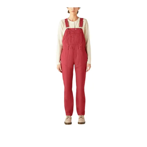 Dickies Overalls Women's Ochre Red