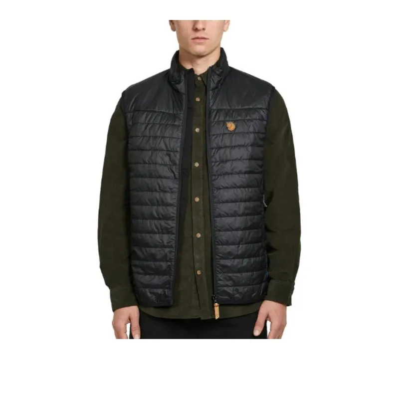 Fjallraven Vests Men Black-1