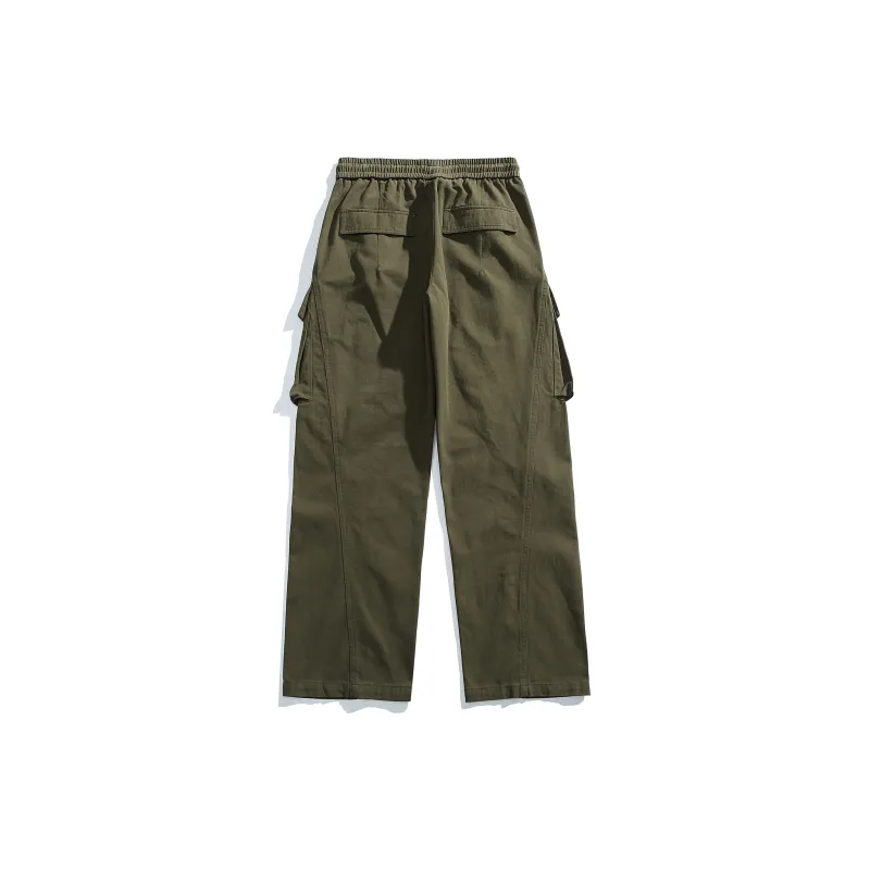 ROBINHOOD Casual Pants Unisex Khaki-7