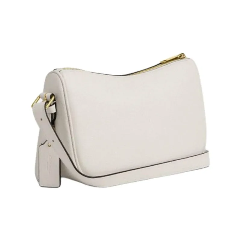 COACH Kailey Cow Leather Handbag, Shoulder Bag Medium Size Women's Chalk White-1