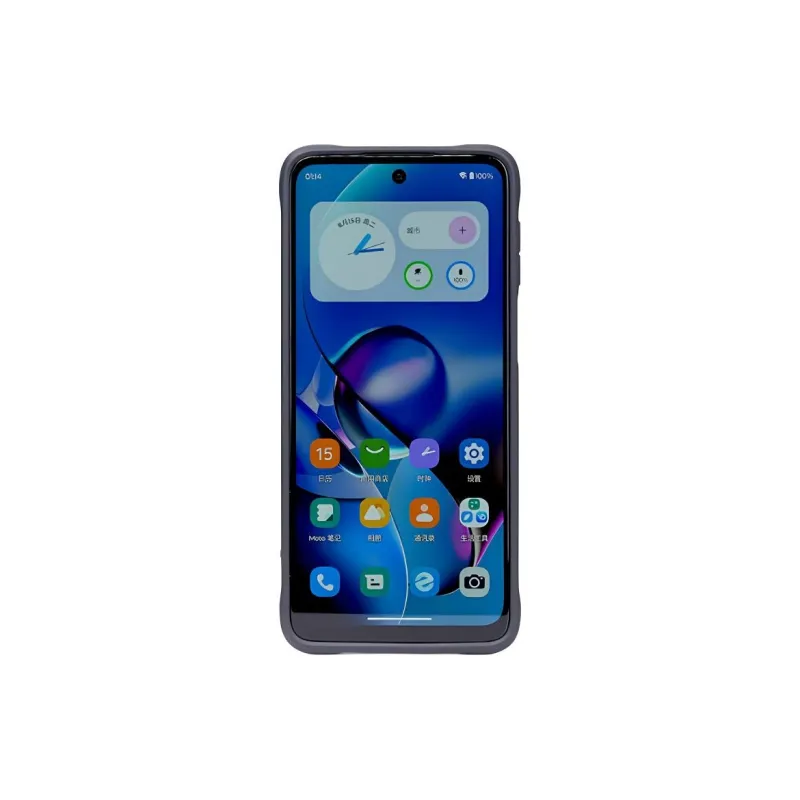 MOTOROLA TPU+PC Material Impact-Resistant Perforated Phone Cases Compatibility Motorola Moto G54 Minimalist-3