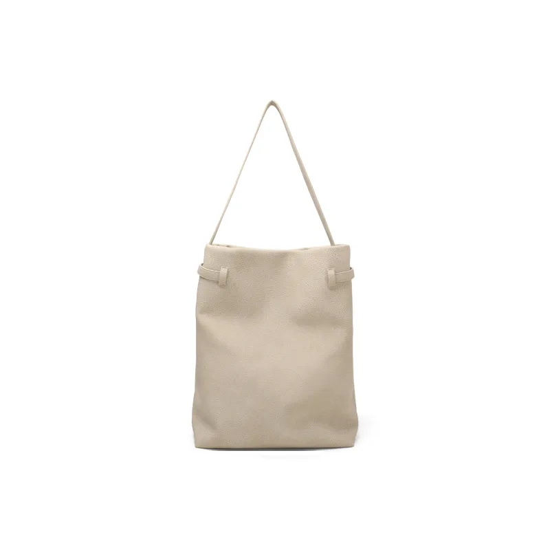 MZ HOUGE Cow Leather Shoulder Bag Large Size Women's Multicolor-3