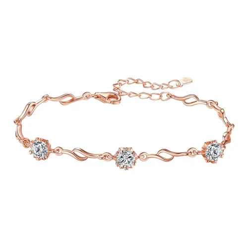 ZUOHUO S999 Fine Silver Bracelets Women's