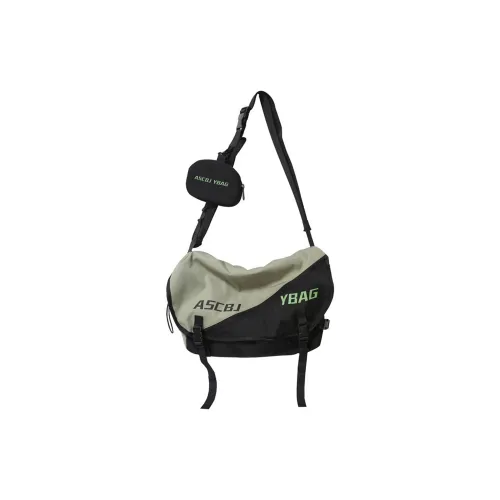 TAKI Nylon Lightweight Casual Flap Cycling Crossbody Bag Shoulder Bag Unisex White/Green/Red/Blue
