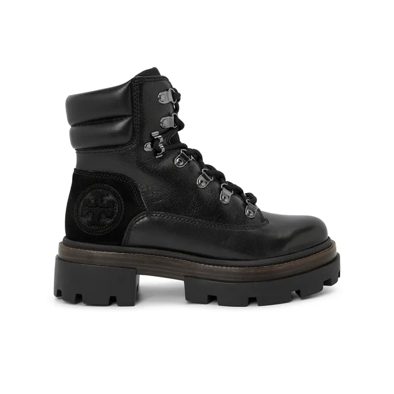 TORY BURCH Lug Miller Leather Boots-1