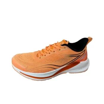 Anta Hydrogen Run 6th Generation Cushioned Wear Resistant Breathable Low Top Casual Running Shoes Men's Orange
