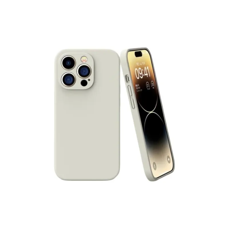Wei Xin Silicone Material Solid Color Phone Cases Compatible With IPhone 16/15 Pro Max/Apple 13/14 Pro/Max-1