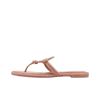 TORY BURCH Miller Crystal embellished Flip Flops
