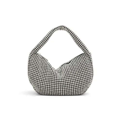 ALDO Glass Handbag Medium Size Women's Mixed Black
