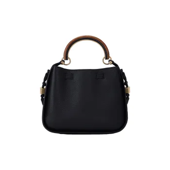 TORY BURCH Miller Leather Shoulder Bag Crossbody Bag Handbags Women's Black