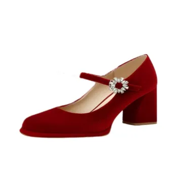 Luji High Heels Women's Burgundy