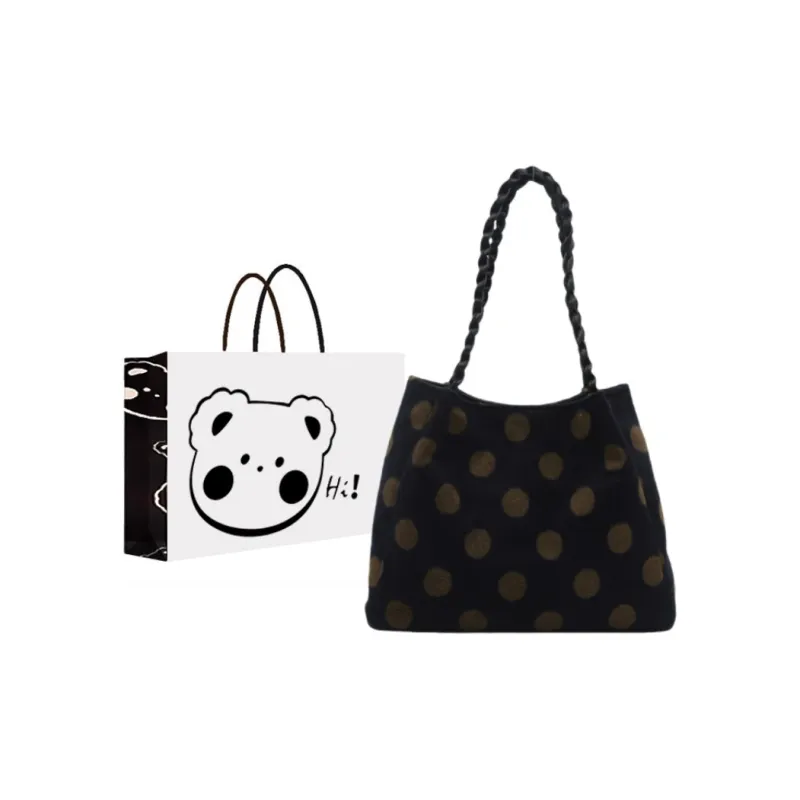 NX DOUGHNUT Woolen Commute Shoulder Bag Regular Women's Multicolor-10