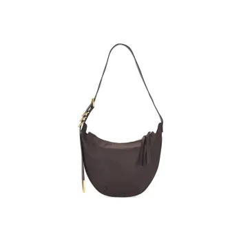 RAG&BONE Leather Shoulder Bag Unisex Coffee