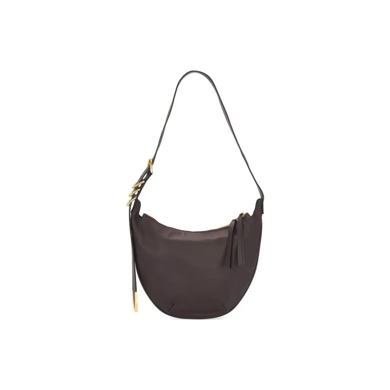 RAG&BONE Leather Shoulder Bag Unisex Coffee-0