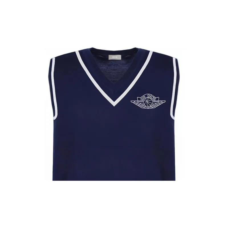 DIOR X Jordan Sleeveless Sweater-3