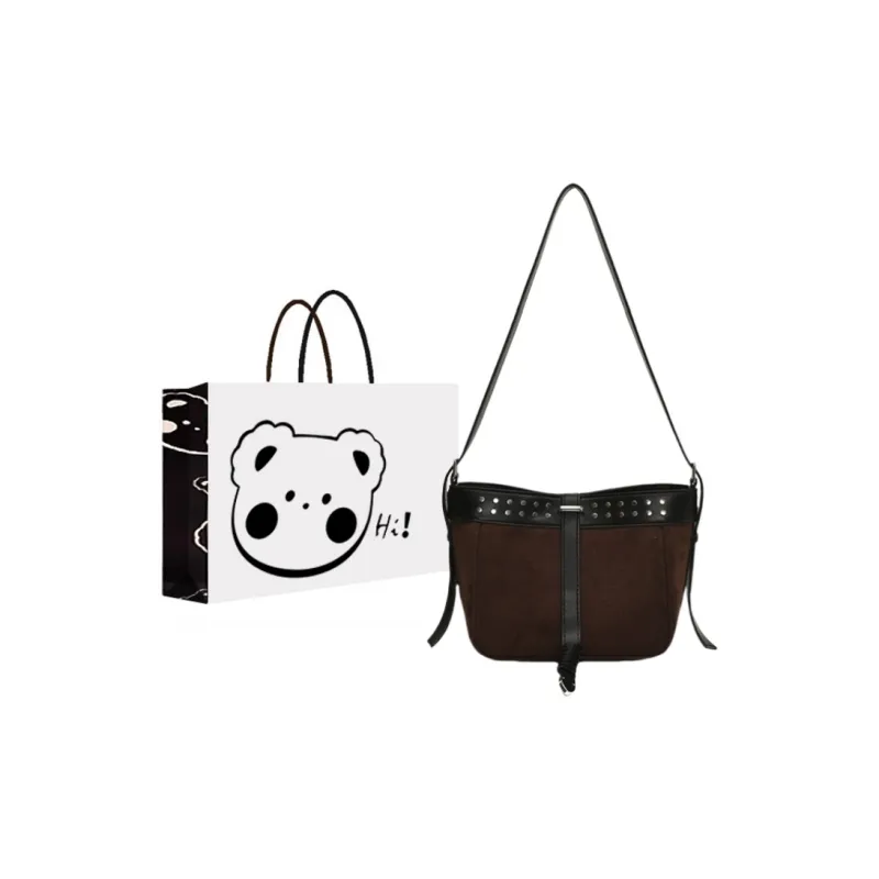 NX DOUGHNUT PU Advanced Textured Shoulder Bag Crossbody Bag Regular Women's Multicolor-5