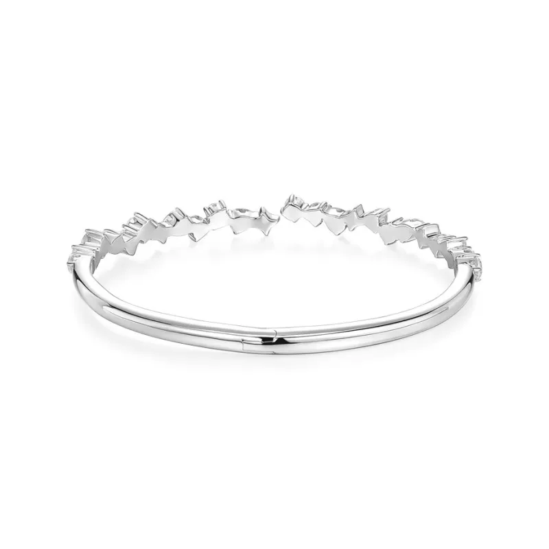 KADER 999 Fine Silver Bangles Women's Silver-2