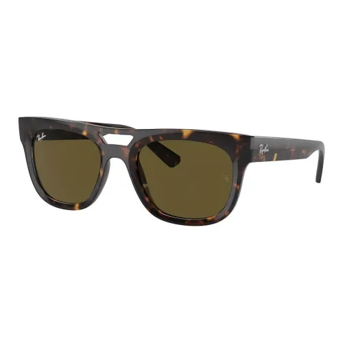 RayBan Alloy Irregular Shape Sunglasses Unisex Silver