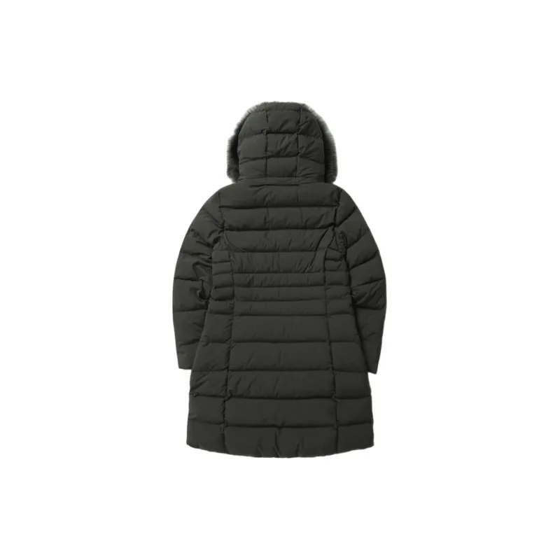 KOLON SPORT Raccoon Down Jacket Women's Black-5