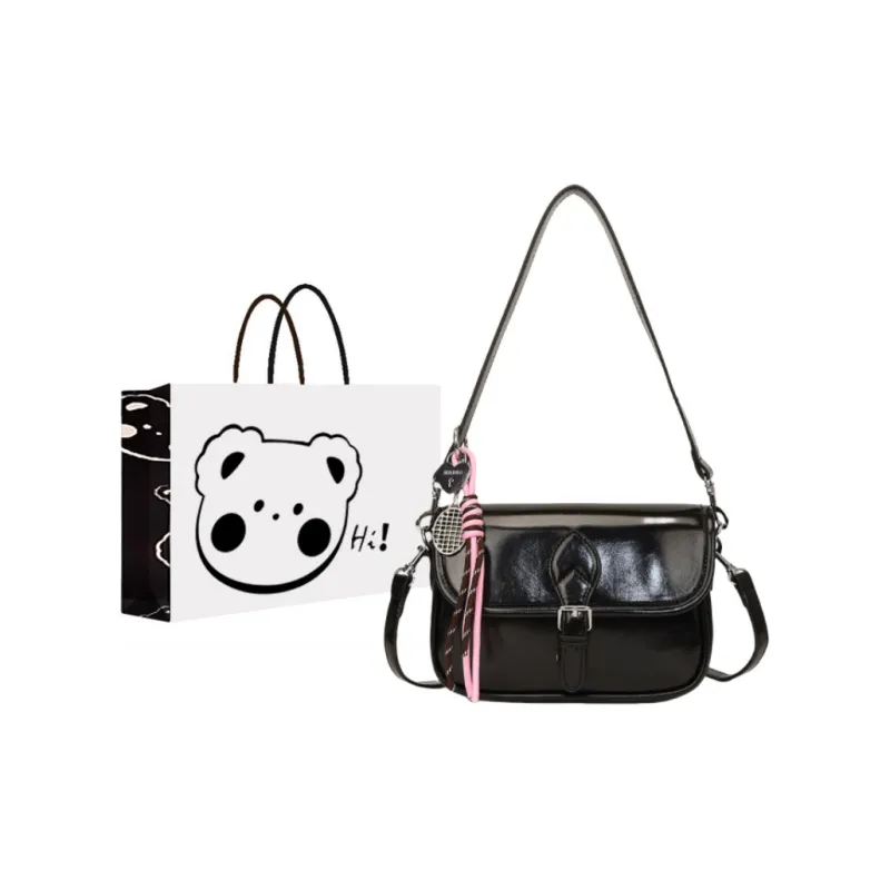 NX DOUGHNUT PU Baguette Shoulder Bag Regular Women's Multicolor-15
