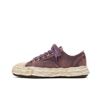 MIHARA YASUHIRO PETERSON23 Slip Resistant Low Top Skateboard Shoes Unisex Purple
