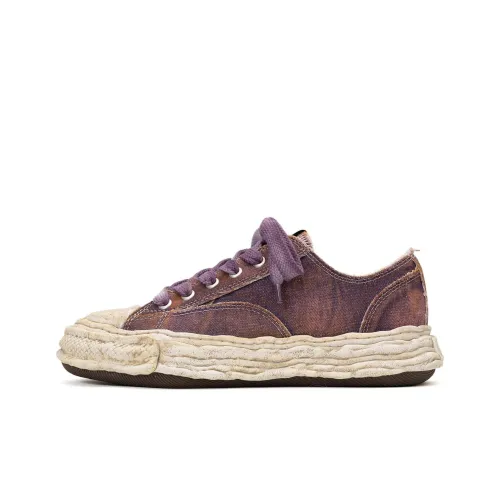 MIHARA YASUHIRO PETERSON23 Slip-Resistant Low-Top Skateboard Shoes Unisex Purple