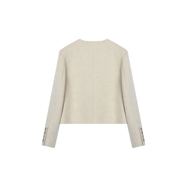 E.land Business Suit Women's Ivory White-1