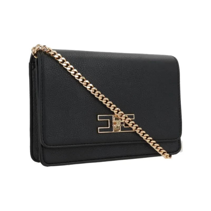 Elisabetta Franchi Groumette Chain Small Shoulder Bag-1