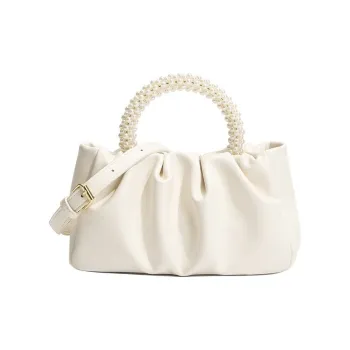 SEPTWOLVES PU Handbag Small Size Women's White/Pink/Black/Gold/Silver/Purple