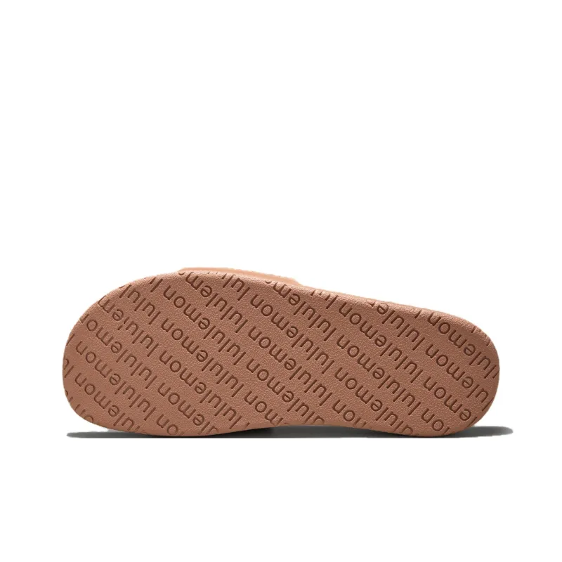 Lululemon Restfeel Slide Slip Resistant Abrasion Resistant Slide Slippers Men's Brown-3