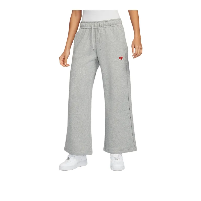Nike Sportswear Knitted Sweatpants Women's Dark Gray Mixed Color-2