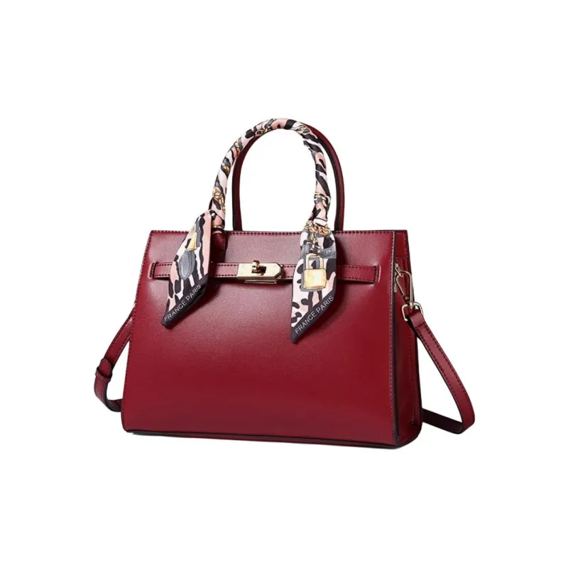 TUCANO Cow Leather One Shoulder Handbag Tubas Women's Burgundy-1