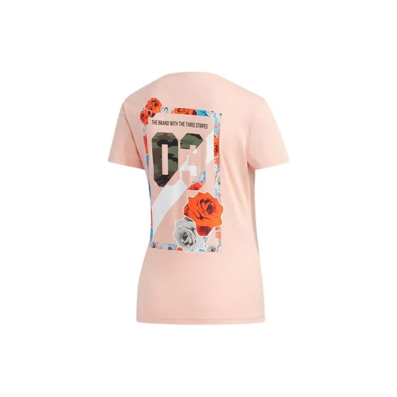 Adidas Neo T Shirt Women's Pink-1
