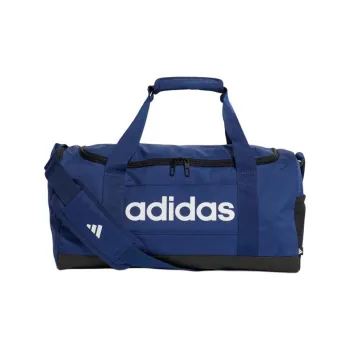 Adidas Polyester One Shoulder Crossbody Handbag, Travel Bag Unisex Dark Blue & White