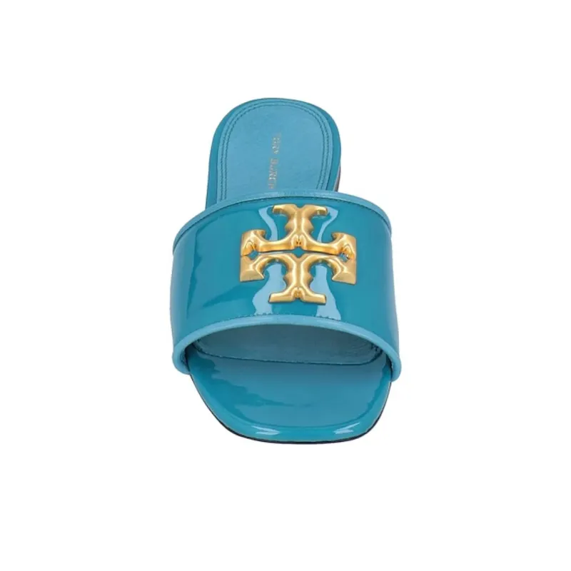 TORY BURCH Eleanor Slip-Resistant Slide Slippers Women's Blue-2