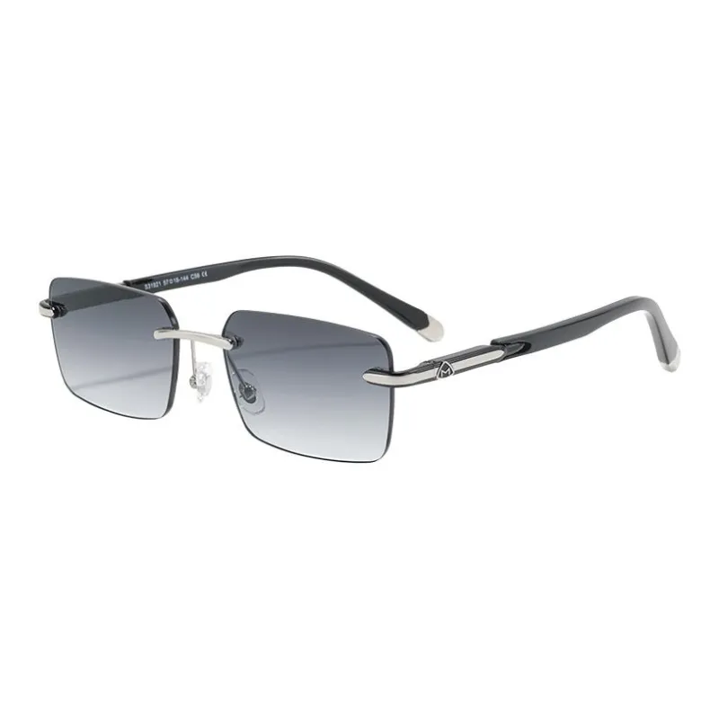 Sagawa Metal TR/Memory Plastic Square Sunglasses Unisex-6