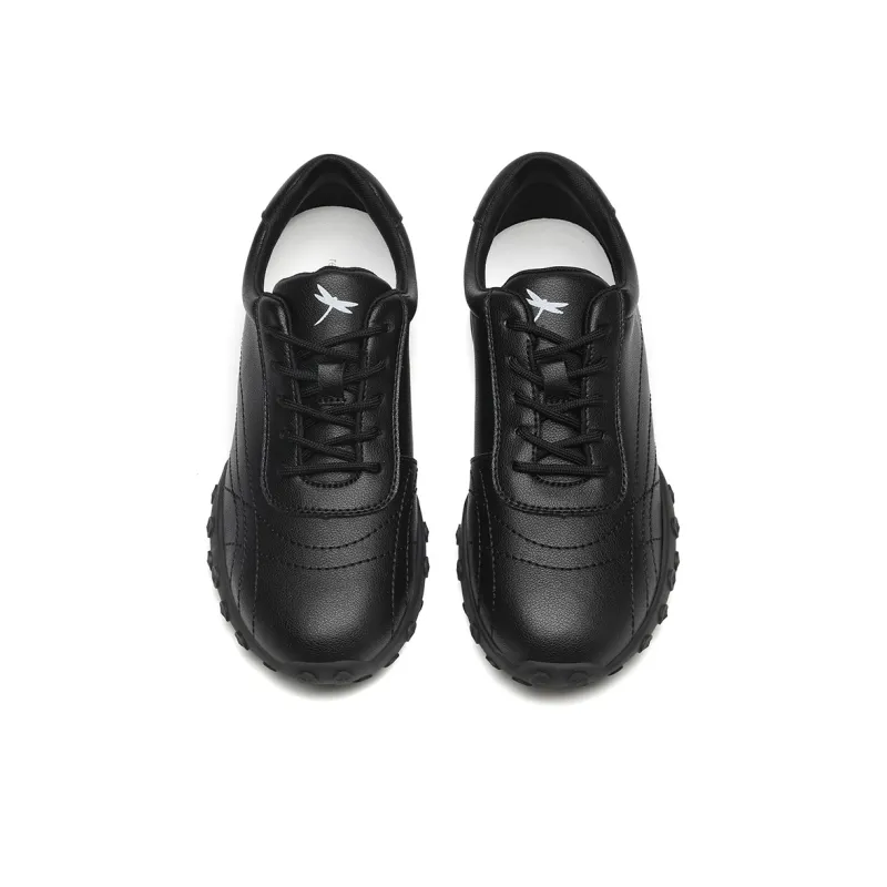 RED DRAGONFLY Casual Athletic Shoes Abrasion Resistant Low Top Small White Shoes Flat Travel Shoes Women's-8