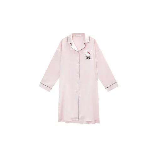 GUKOO x Hello Kitty Nightgown Women's Light Mist Pink