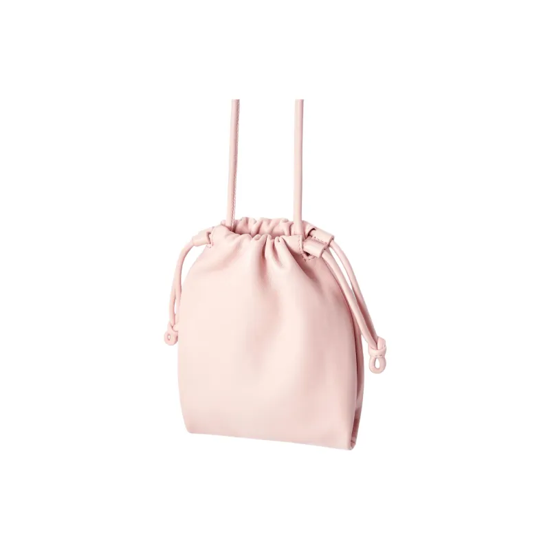 COS Sheepskin Shoulder Bag, Crossbody Bag Women's Rouge Pink-1