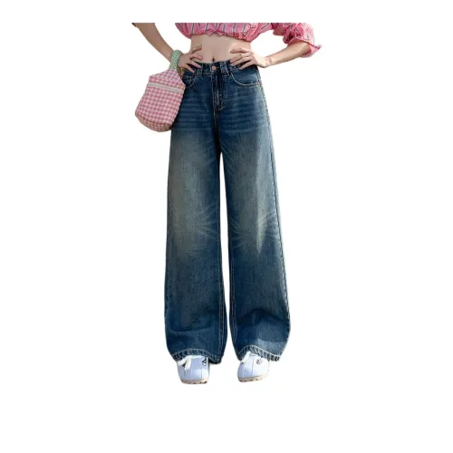 Tonlion Jeans Women's Vintage Blue