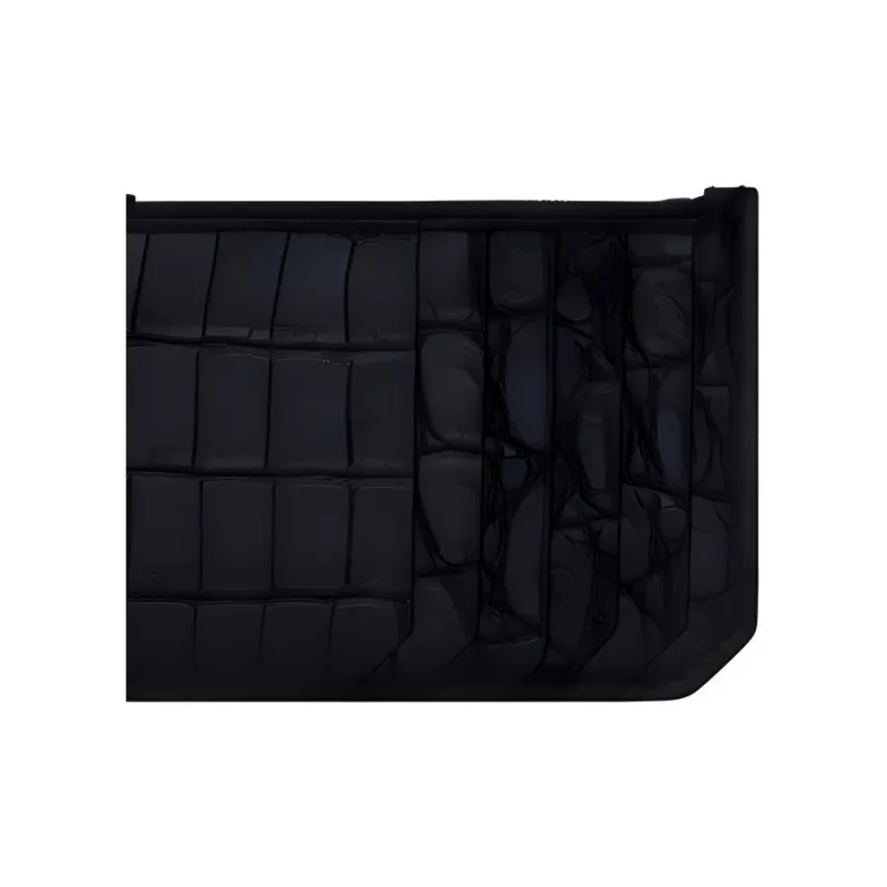 SAINT LAURENT Cow Leather Card Holder, Wallet Men's Black-4