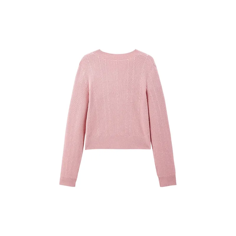 LEDIN Knitwear Women's Soft Touch Pink-1
