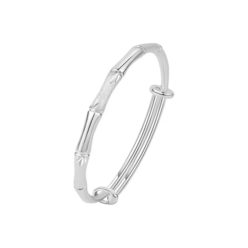 XIFULI 999 Fine Silver Bangles Women's-0