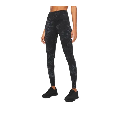 Lululemon Wunder Under Athletic Trousers Women's Jacquard Black Carbon