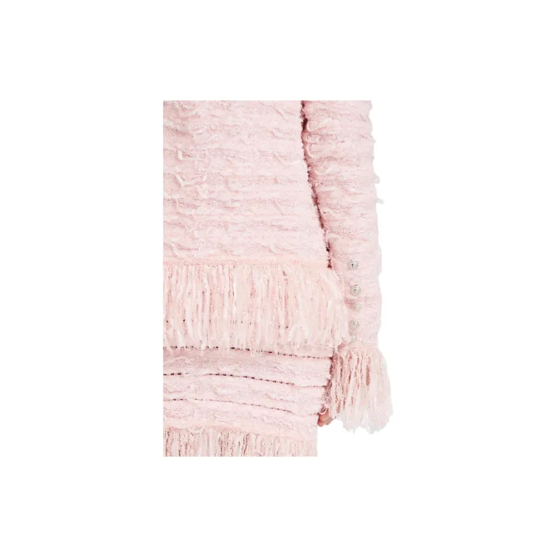 BALMAIN FW22 Jackets Coats Women's Pink-5