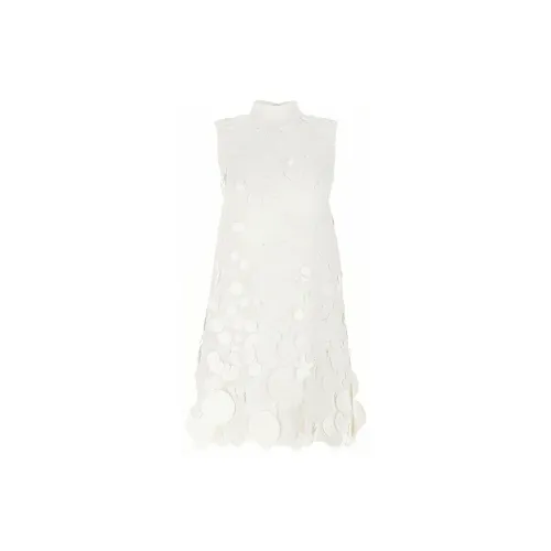 PRADA Sleeveless Dresses Women's White