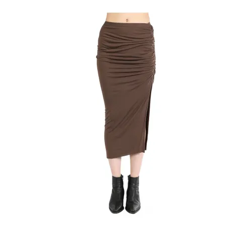 Rick Owens DRKSHDW Soft Edfu Maxi Skirt