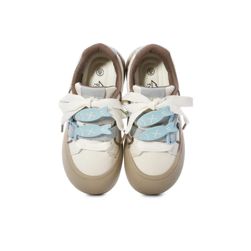 Lovely You Lightweight Anti Slip And Wear Resistant Low Top Skateboard Shoes Women's-15