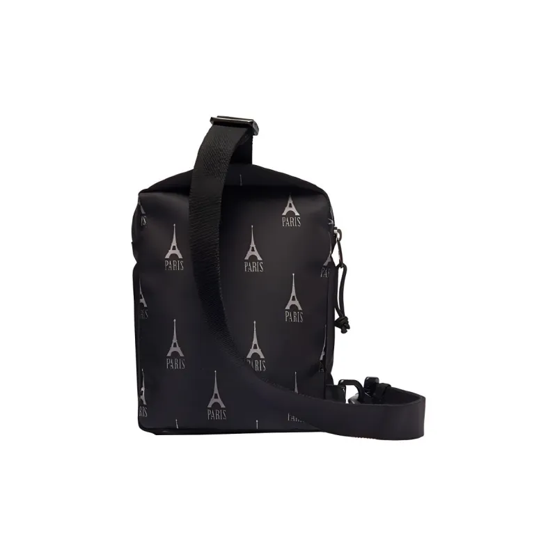 Balenciaga Nylon Fabric Sling Bag Men's Black-1